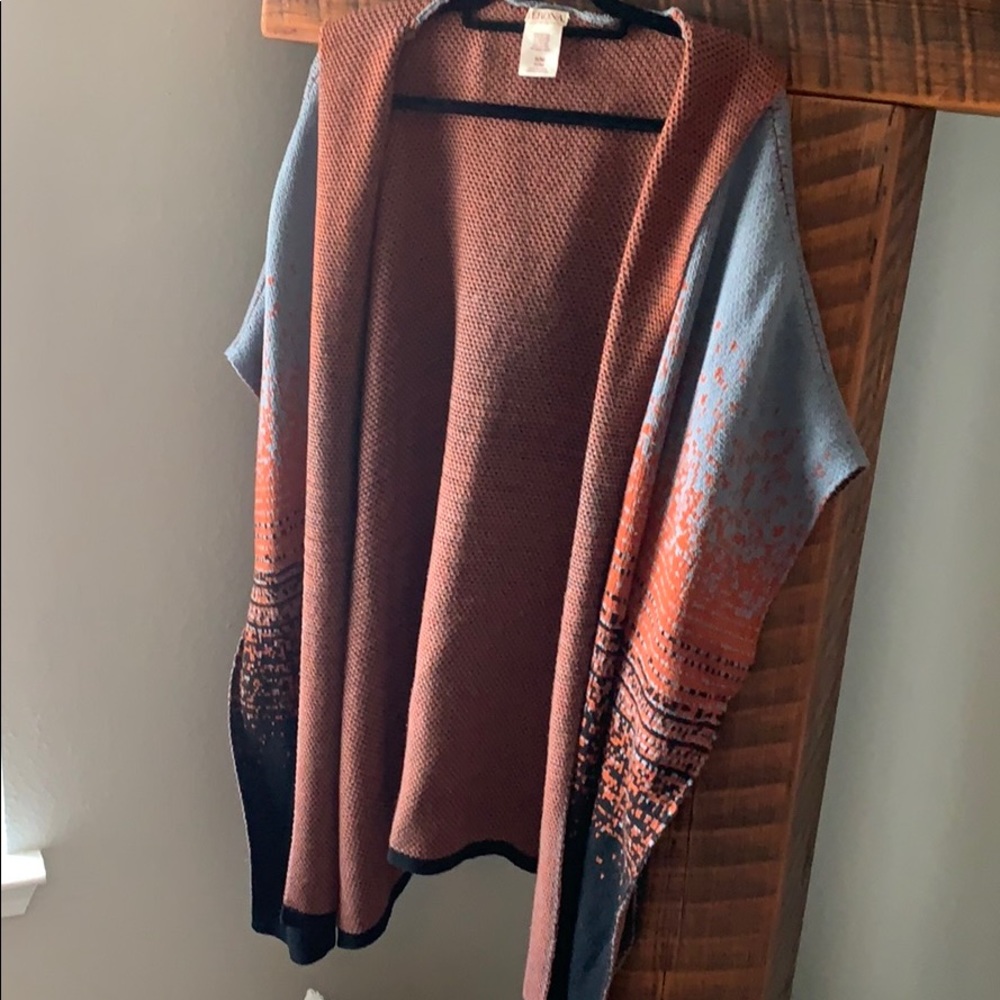 Merona hooded cardigan/poncho